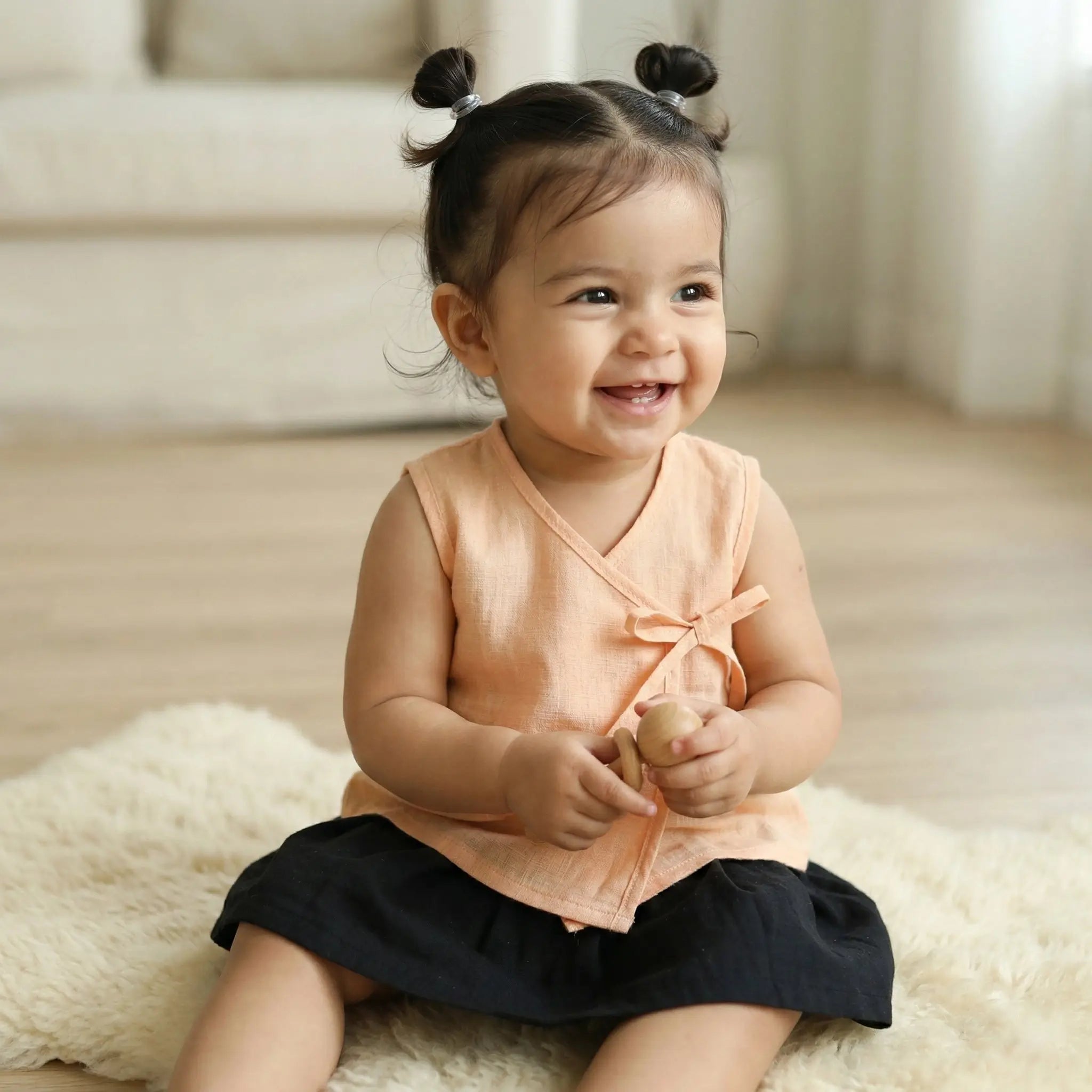 Plain Kedia with Double Knot (Set of 4) Momuko Kids