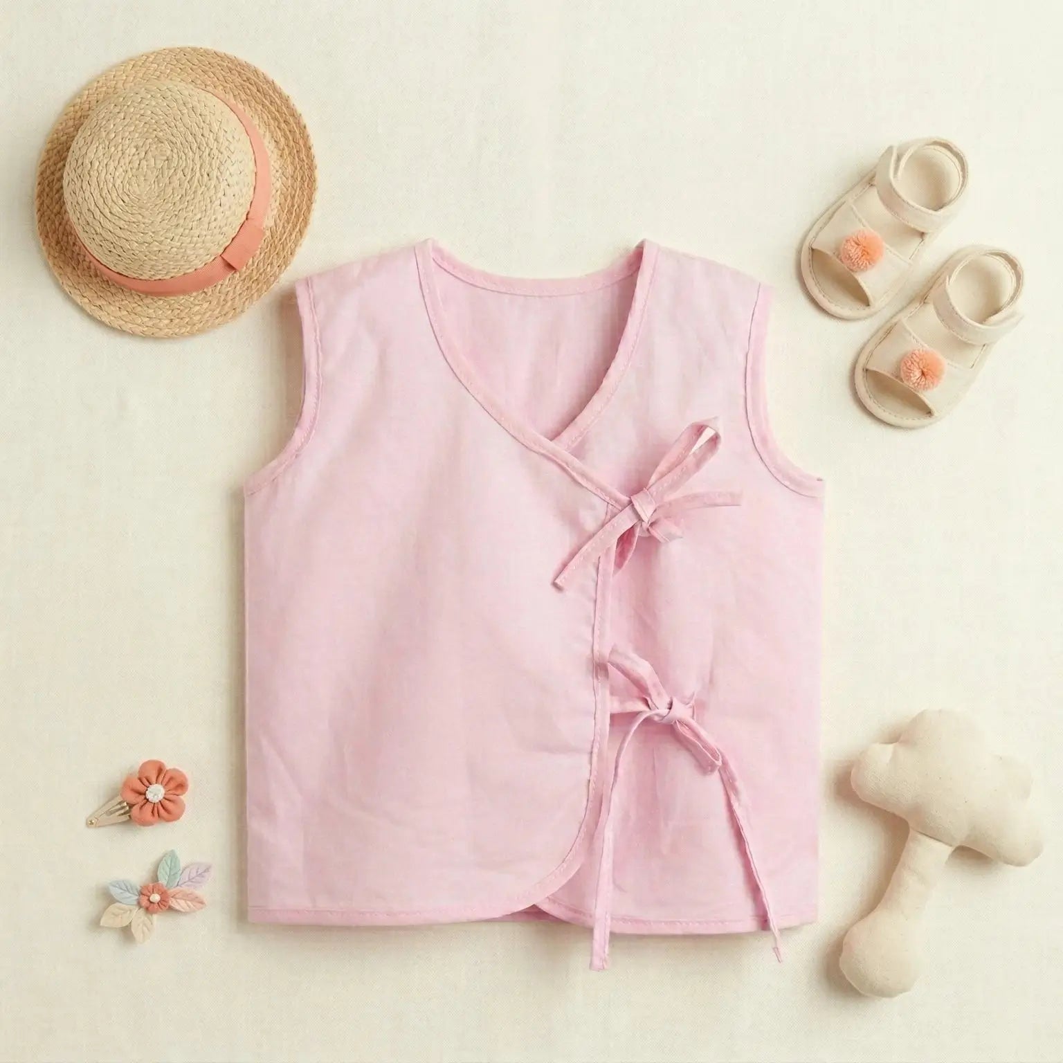 Plain Kedia with Double Knot (Set of 4) Momuko Kids