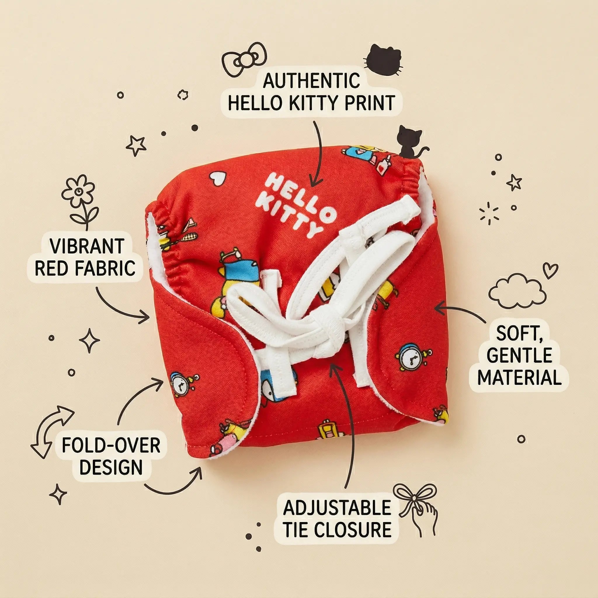 Padded Nappy (Set of 2)