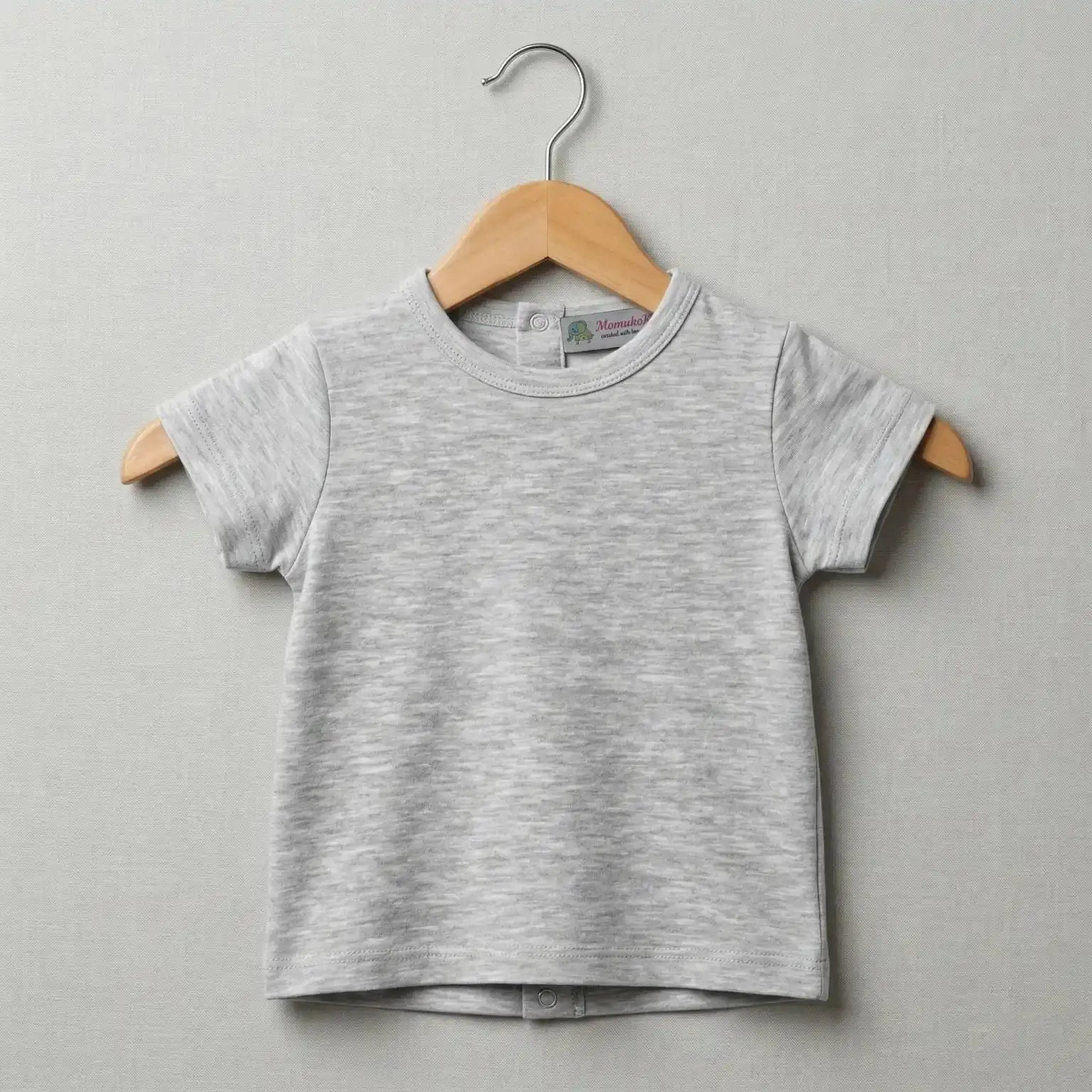 Grey Half Sleeve T-shirt