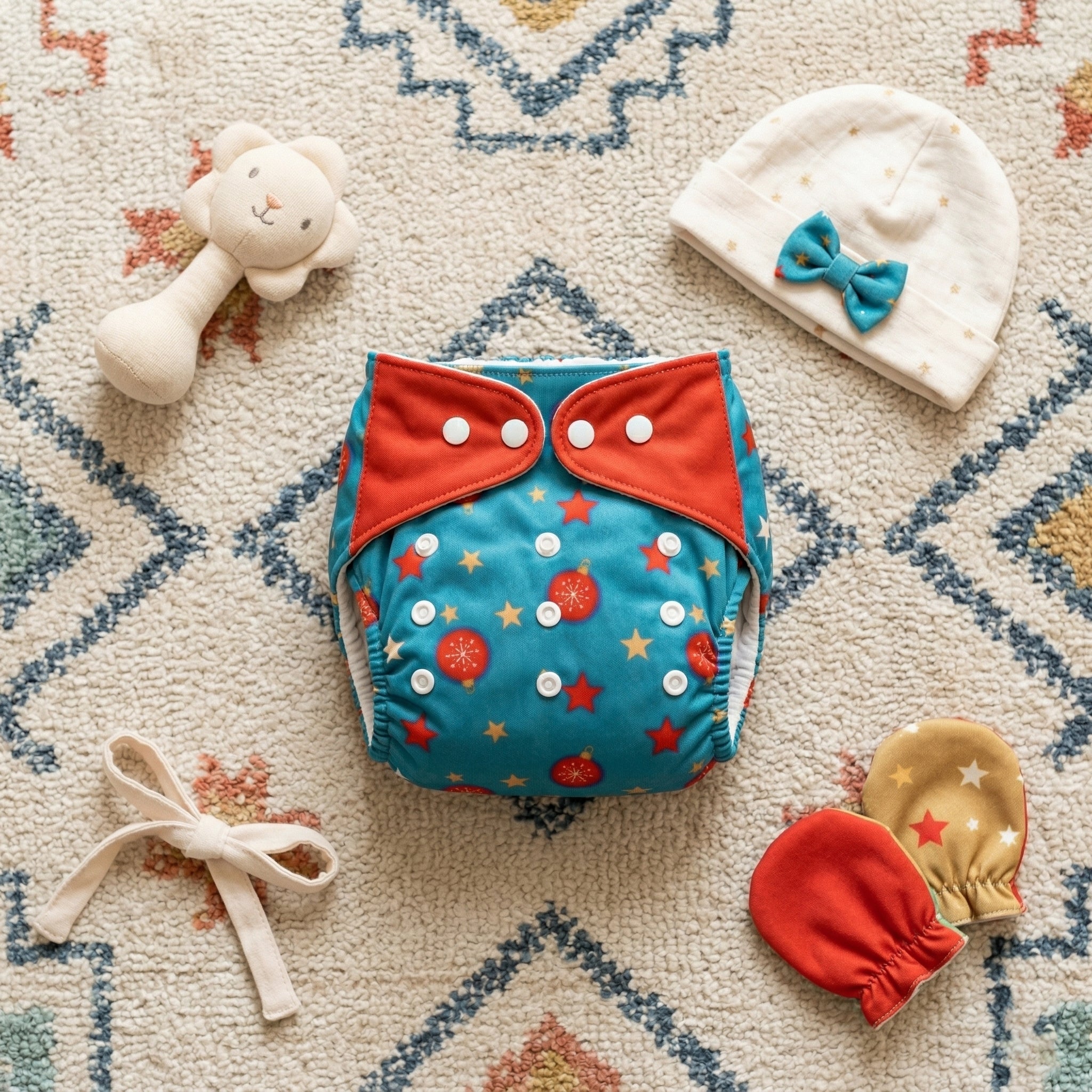 Cloth Diaper With 6 Layer Insert Pad