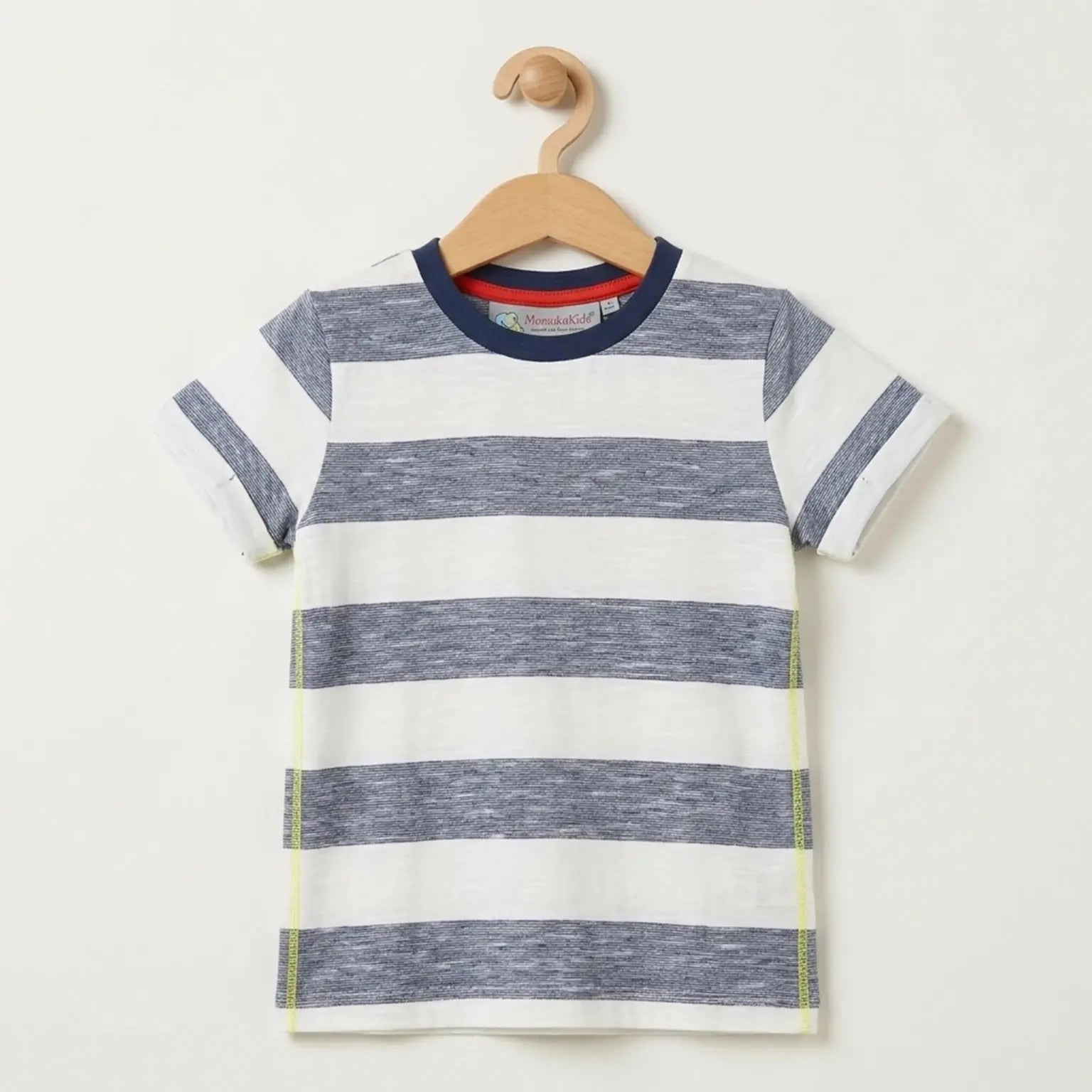 Horizontal Stripes Half Sleeve T-shirt