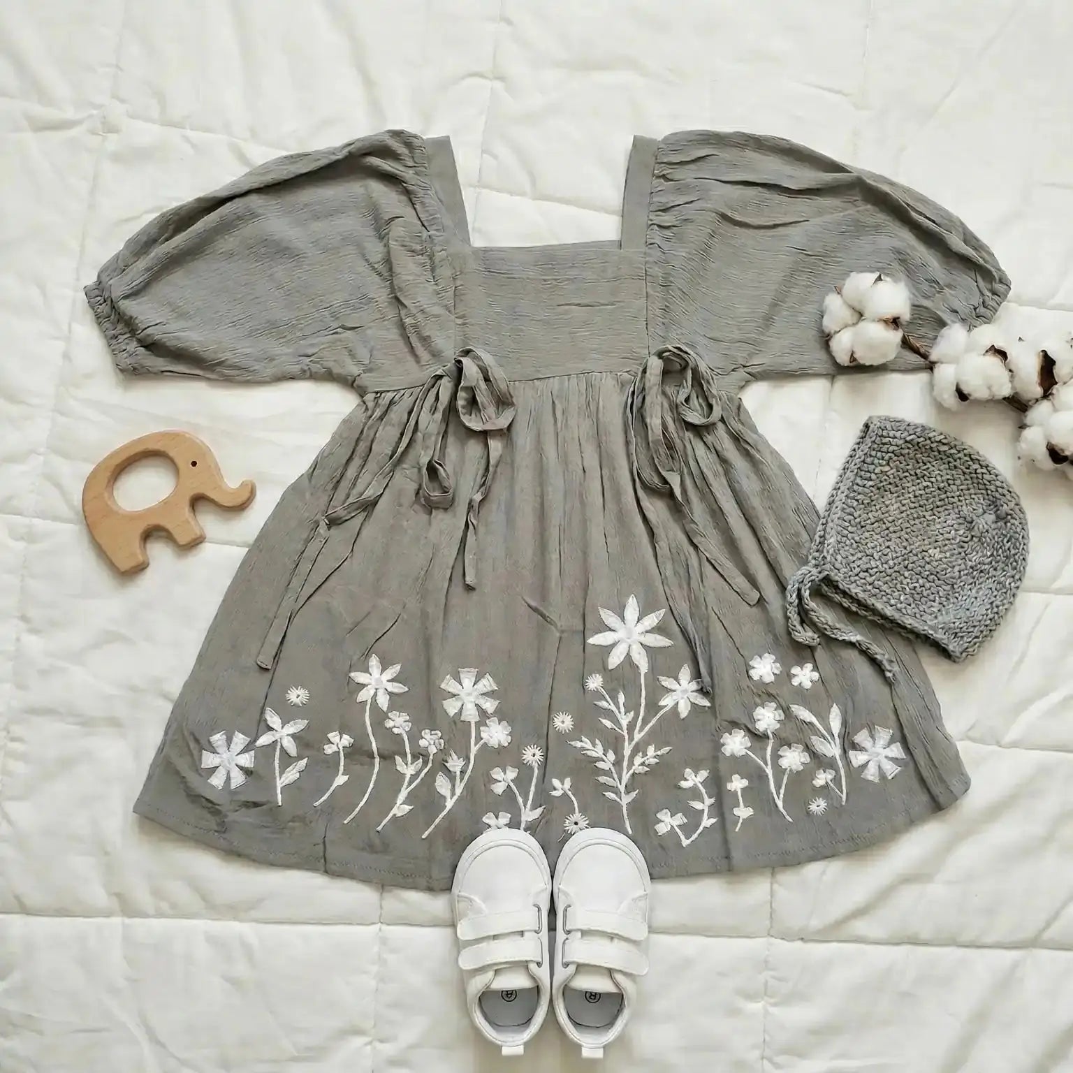 Embroidered Frock Momuko Kids