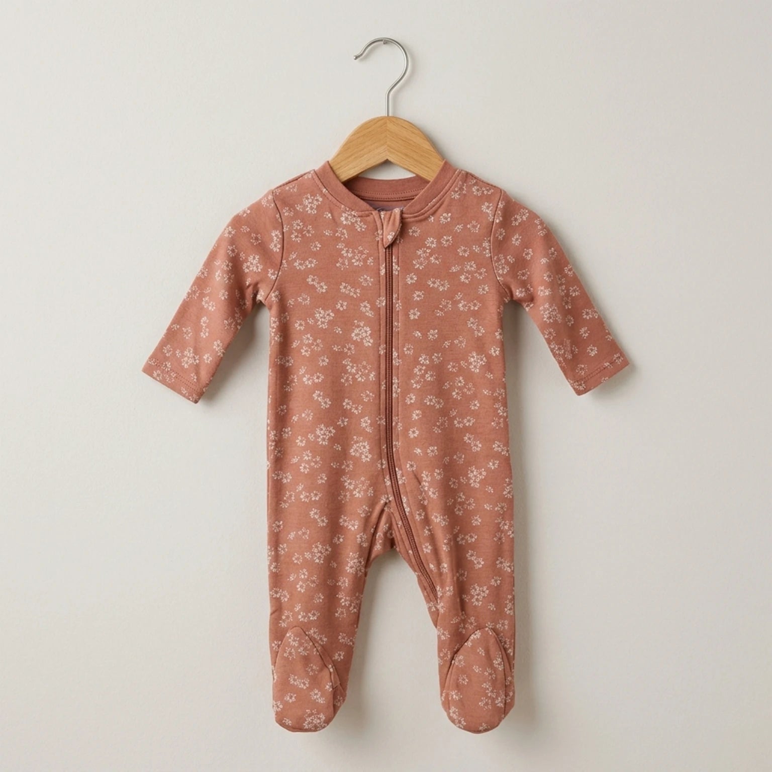 Burnt Orange Printed Overalls Momuko Kids