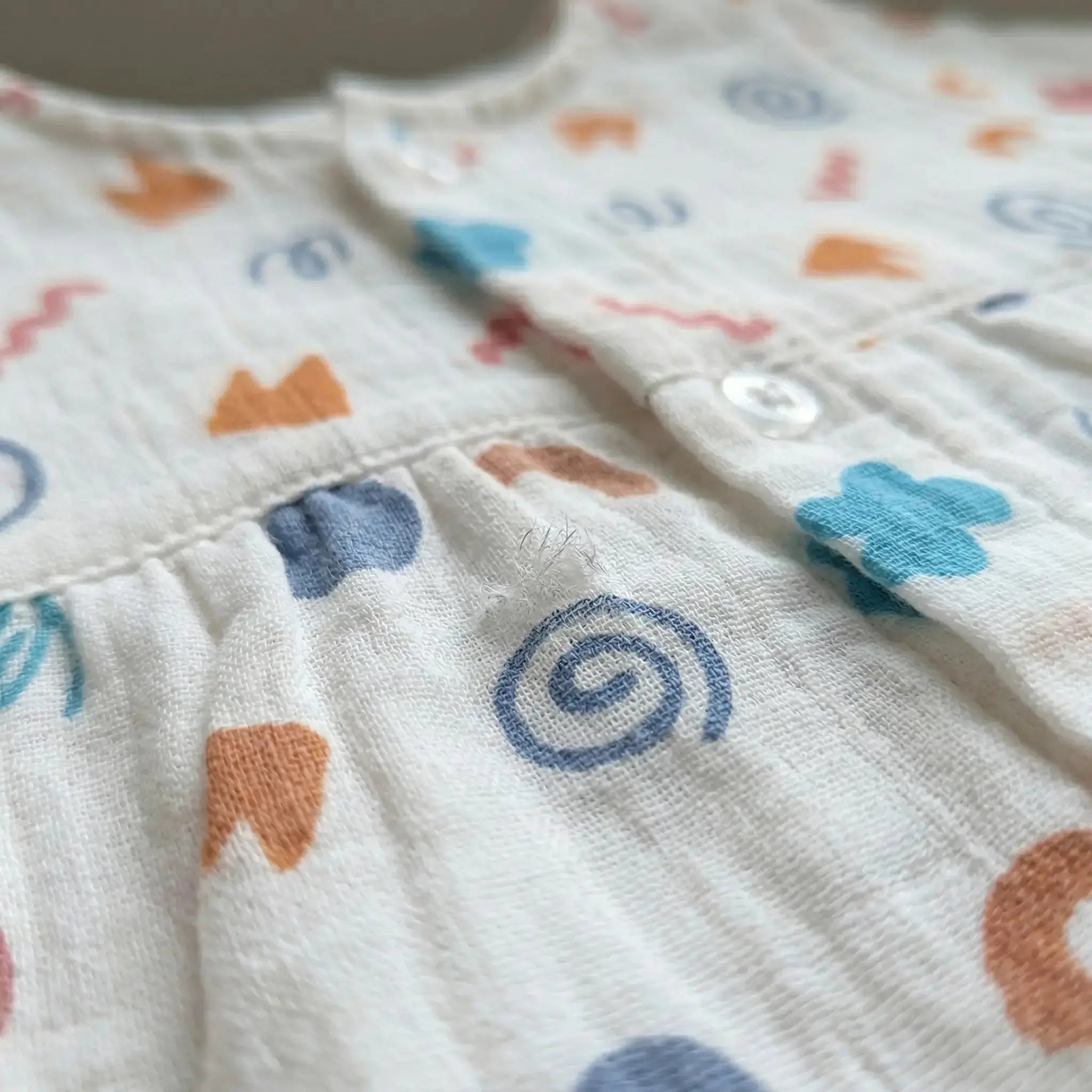 Full Sleeve Muslin Frock (Set of 3) Momuko Kids