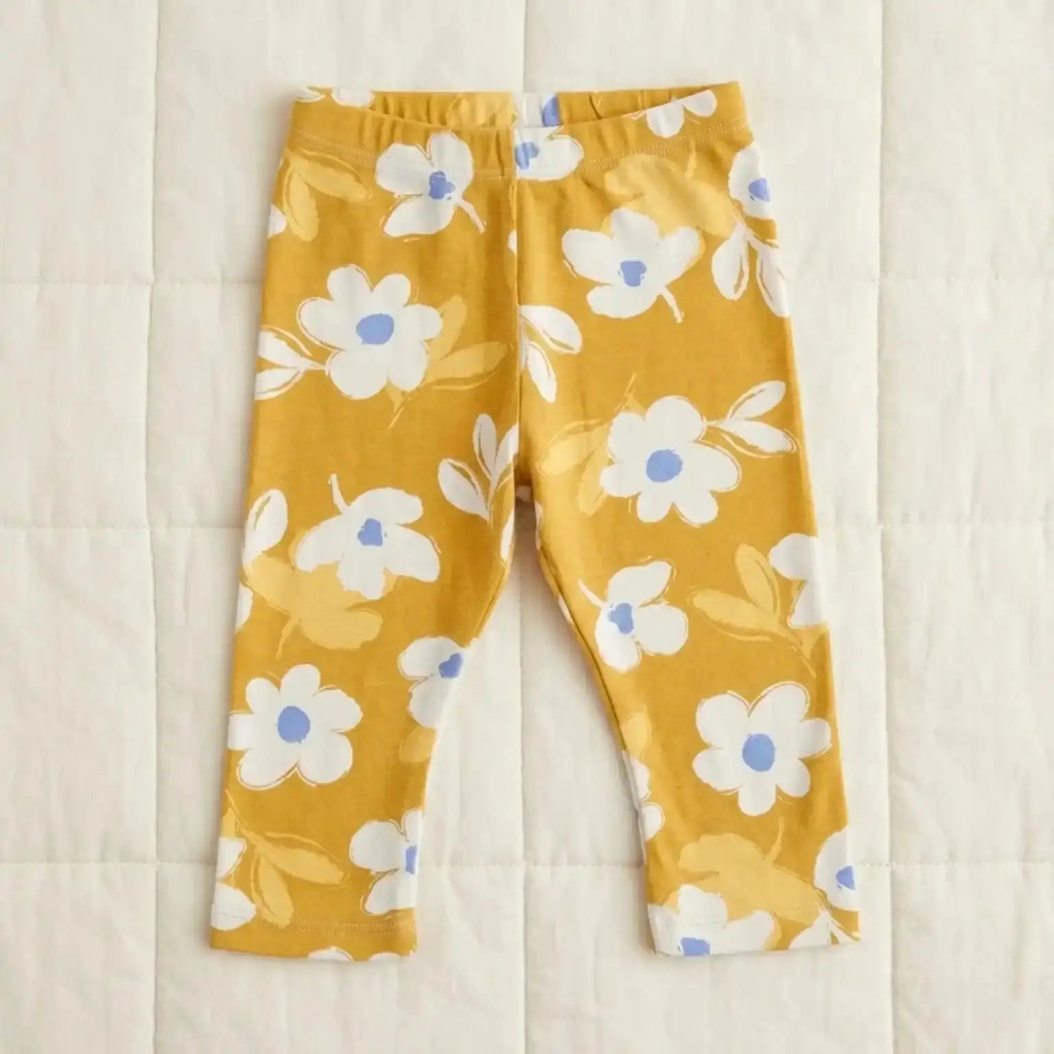 Leggings - Yellow Floral