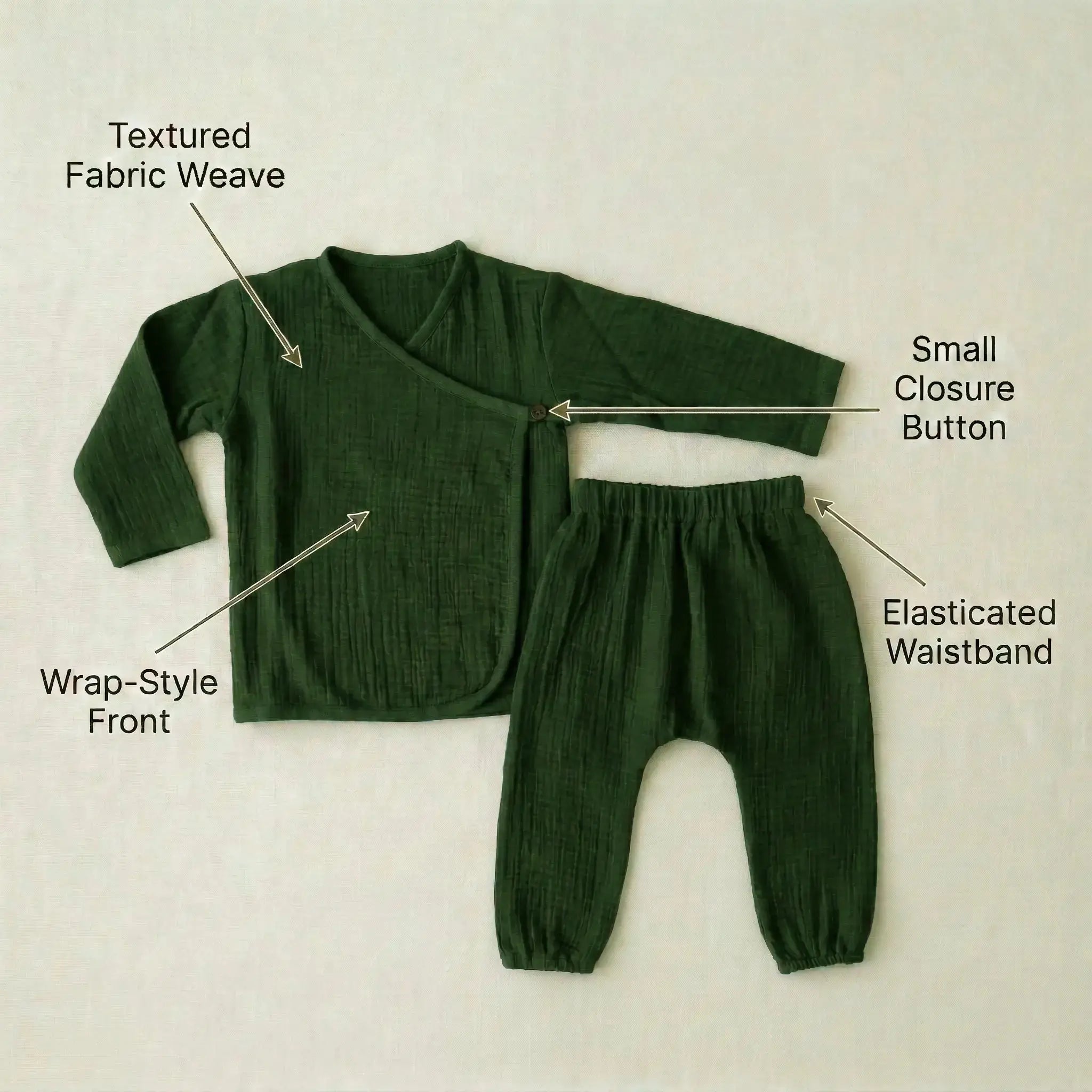 Full Sleeve Angarakha with Pants Momuko Kids